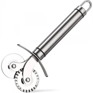 Çift Başlıklı Pizza Hamur Bıçağı