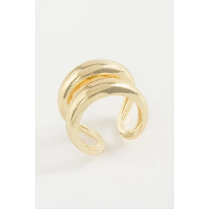 Çift Halka Metal Yüzük