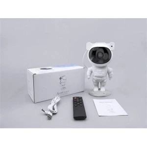 Çocuklara Özel Projeksiyon Astronot Lamba Speaker Sevimli