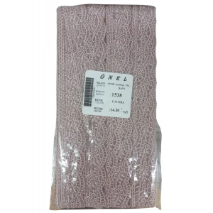 Dantel Polyester Sanal Tül Bant Y.Pudra 14,30 Metre En 3 cm ON-1538-PU