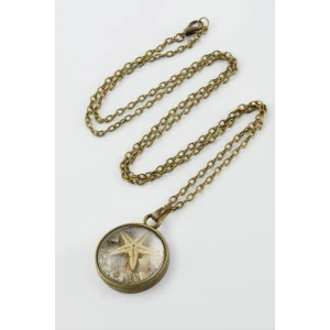 Deniz Yıldızı Canlı Kolye