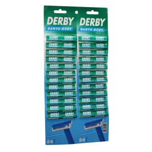 DERBY BANYO BODY TEK BIÇAK KARTELALI JİLET 48PCS (4887)