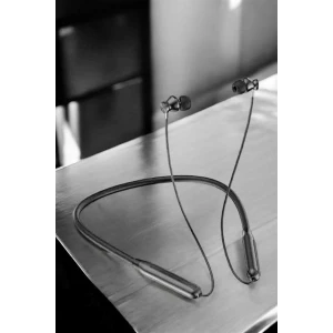 Dijital Göstergeli Kulak İçi Kablosuz Bluetooth Kulaklık Boyun Bantlı