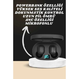 Dijital Göstergeli Kulaklık Ve 7 Kordonlu Akıllı Saat Android Ve İos Uyumlu Uyku Takibi Sesli Görüşme