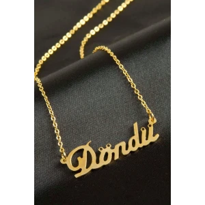 Döndü isimli kolye (Kişiye Özel)