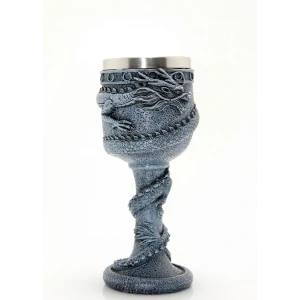 Ejderha Tasarımlı Paslanmaz Çelik Kadeh Bardak Model 1