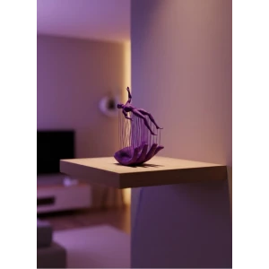 El İnsan Figürü Mor Modern Sanatsal Biblo Soyut Tasarım Salon Ve Ofis Dekoru