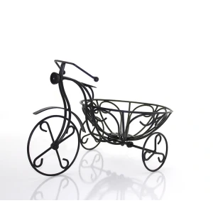Ferforje Dekoratif Bisiklet Çiçeklik