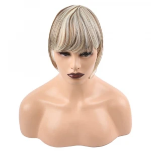 Fiber Sentetik Perçem - Kumral-Platin Röfleli