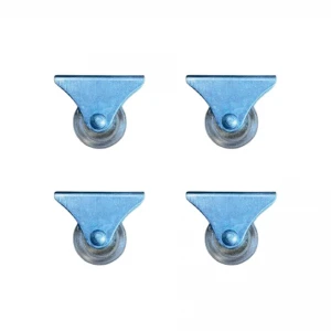 Furç Sabit Teker - 38MM - Şeffaf HKS237 - 4 Adet