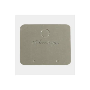 Gri Küpe Kartı 200 Adet