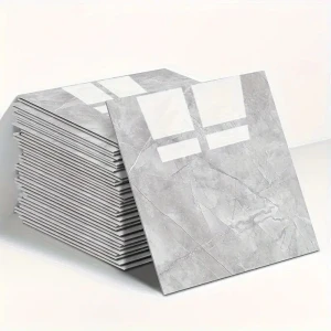 Gri Mermer Desen Duvar Sticker (30*30)