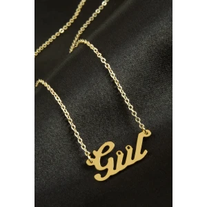 Gül İsimli Kolye (Kişiye Özel)