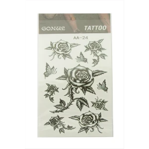 Gül Tattoo Dövme Sticker