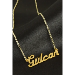 Gülcan İsimli Kolye (Kişiye Özel)