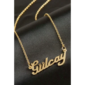 Gülcay İsimli Kolye (Kişiye Özel)