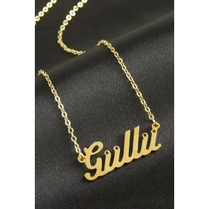 Güllü İsimli Kolye (Kişiye Özel)