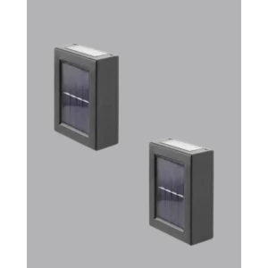 Güneş Enerjili LED Duvar Aydınlatması