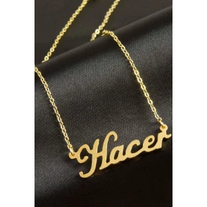 Hacer isimli kolye (Kişiye Özel)