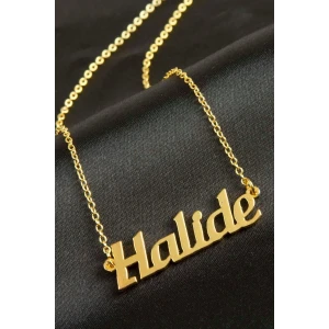Halide İsimli Kolye (Kişiye Özel)