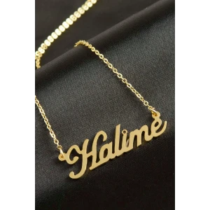 Halime İsimli Kolye (Kişiye Özel)