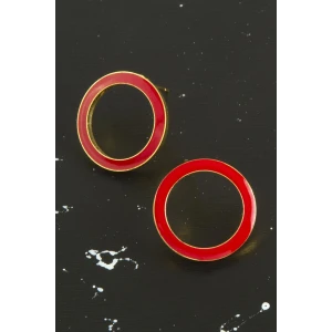 Halka Yeni Sezon Mineli Küpe