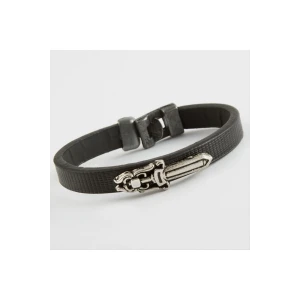 Hançer Kaliteli Suni Deri Bileklik