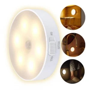 Hareket Sensörü Dolap Altı Aydınlatması USB Şarj Edilebilir LED (4887)