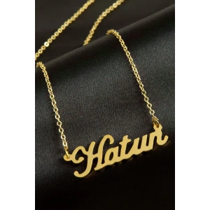 Hatun İsimli Kolye (Kişiye Özel)