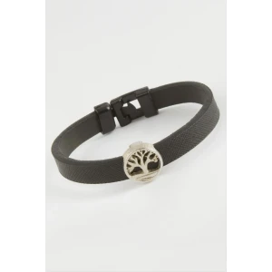 Hayat Ağacı Kaliteli Suni Deri Bileklik