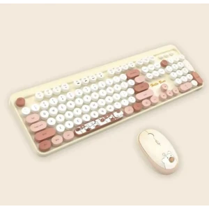 Hello Bear Sütlü Çay Klavye Mouse Set