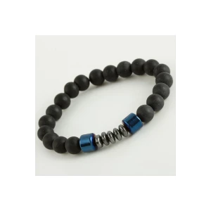 Hematit & Mat Onix Doğaltaş Bileklik