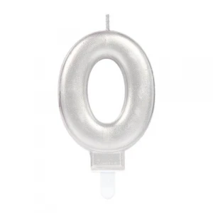 ieg ™ 0 Rakamı Mum Gümüş Renk
