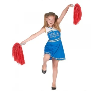 ieg ™ 1 Çift ( 2 Adet ) Kırmızı Renk 23 Nisan Gösteri Ponponu