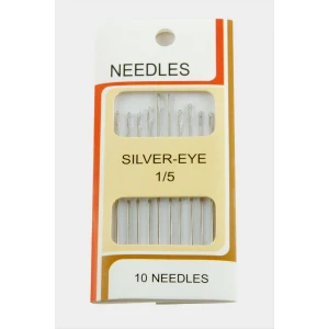 ieg™ 10 Adet Gümüş Dikiş İğnesi