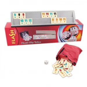 ieg™ 1010129 Flash Plastik Okey Takımı ,Star okey