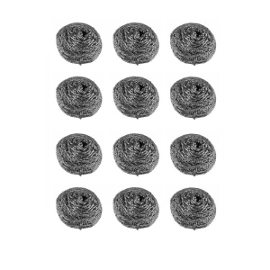 ieg™ 12 Adet Paslanmaz Bulaşık Teli Endüstriyel Boy 10 gr