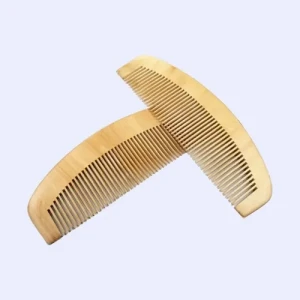 ieg™ 12li Oval Dar Dişli Ahşap Tarak Seti