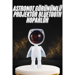 ieg™ 180 Derece Dönebilen Astronot Masa ve Gece Lambası Projektör