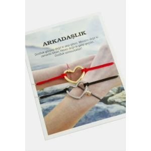 ieg™ 2 Adet Kalp İp Bileklik