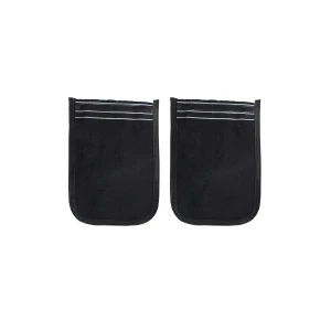 ieg™ 2 Adet Osmanlı Kalın Siyah Banyo Hamam Kesesi 25x17 Cm