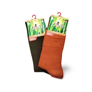 ieg™ 2 Çift Ducks Bambu Dikişsiz Çorap Renk2