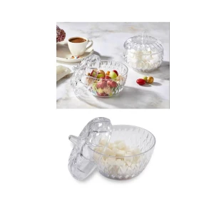 İEG 2Li Mika Dekoratif Şekerlik Lokumluk Seti