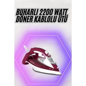 ieg™ 2200W Seramik Kaplama Estetik Tasarımı 360 Derece Dönebilir Kablosu