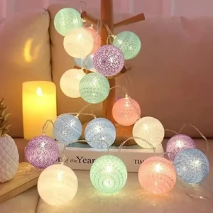 ieg™ 2m 10 LED Renkli Top Lamba