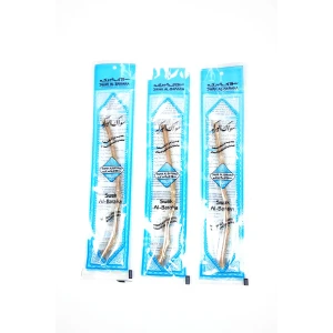 İEG 3 Adet Taze Doğal Diş Fırçası Misvak Vakumlu Paket 15 cm Orta Boy