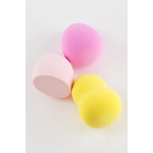 ieg™ 3 Adet Yumurta Silindir Makyaj Süngeri