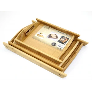ieg™ 3lü Bambu Tepsi Model 2