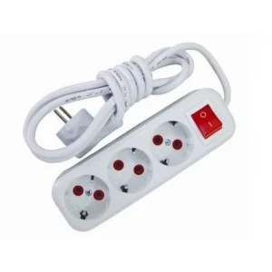 ieg™ 3 Metre Kablolu Anahtarlı 3 Lü Topraklı Grup Priz