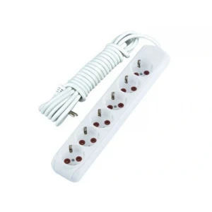 ieg™ 3 Mt. Kablolu 6 Lı Topraklı Grup Priz